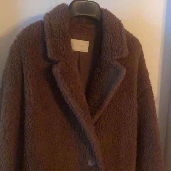 OAK + FORT Jackets & Blazers - Oak + Fort Teddy Bear Style Coat
